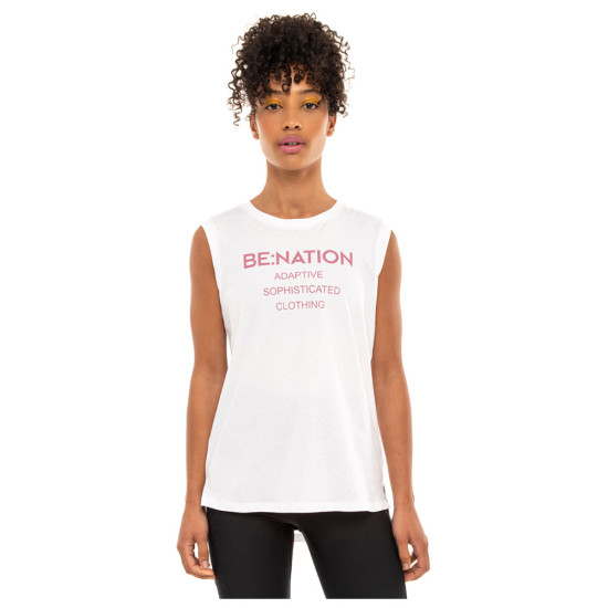 Be Nation Γυναικεία αμάνικη μπλούζα Essentials Sleeveless Tee